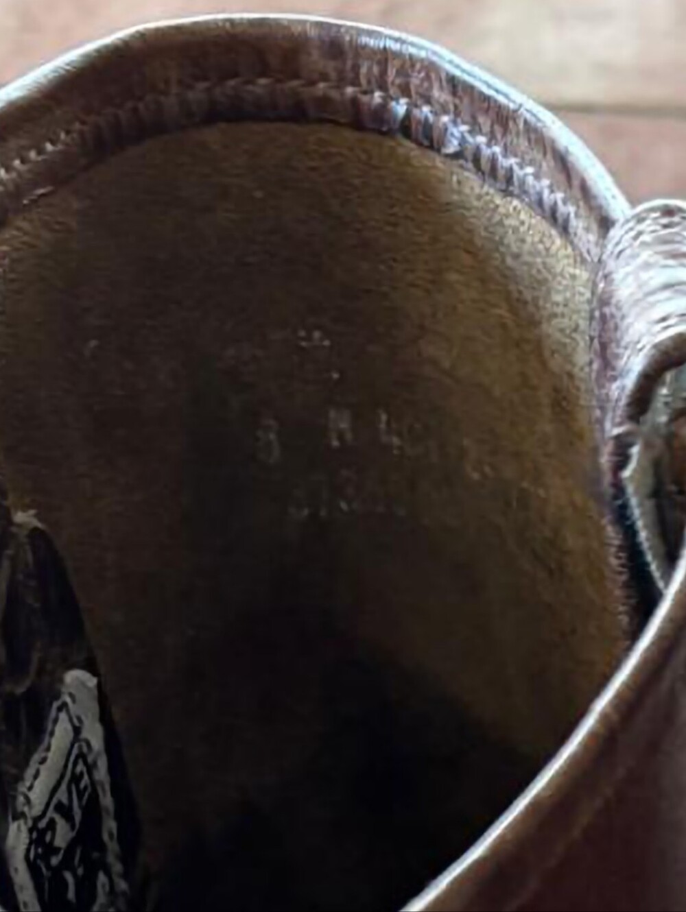 Frye Harness 12R boots rich brown leather - Picture 15 of 15